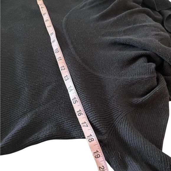 INC International Concepts Cowl Neck Sweater Black Size L - Picture 5 of 9